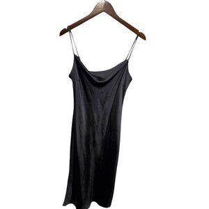 NWT Express Slip Dress Gray Size Medium